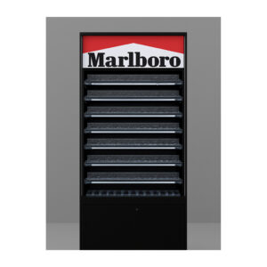 7’X4′ Cigarettes Rack with Cabinet