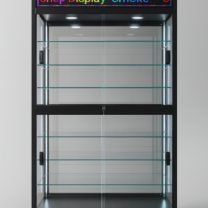 6X4 Feet Extra Vision Display With 8 Door Dual Sections and Dual Digital Screen