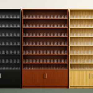 6’X4′ Wooden Cigarettes Rack Display With Pushers