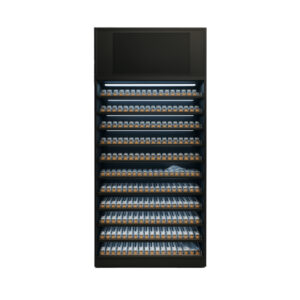 9’X4′ Cigarettes Rack with Cabinet